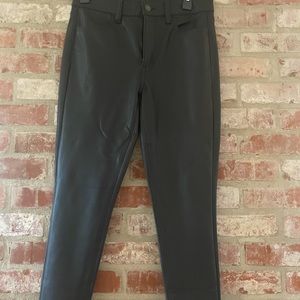 American Eagle faux leather skinny pants NWT